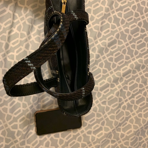 Beautiful Authentic Burberry plaid bag in wool - Picture 3 of 7